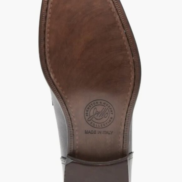 New Johnston & Murphy Collection Cormac Cap Toe Derby leather shoe Size 11 Men's - Picture 5 of 9